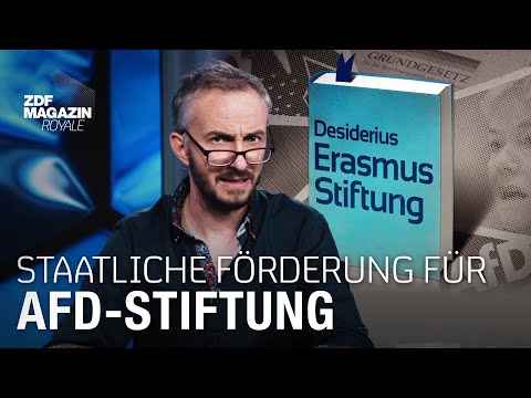 Youtube: Ist die AfD-nahe Desiderius-Erasmus-Stiftung verfassungsfeindlich? | ZDF Magazin Royale