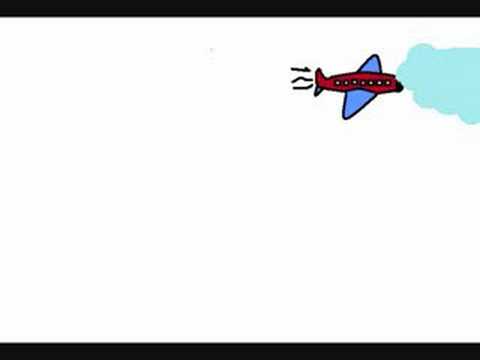 Youtube: Cartoon Plane Crash! Funny Stuff!