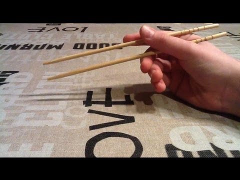 Youtube: Anleitung: Mit Stäbchen essen - so geht's