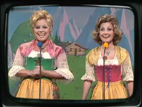 Youtube: Maria & Margot Hellwig - Ich bring dir zum Geburtstag einen Jodler als Geschenk 1975