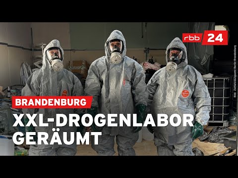Youtube: Was steckt hinter dem geräumten Drogenlabor in Brandenburg? | rbb24 Spezial