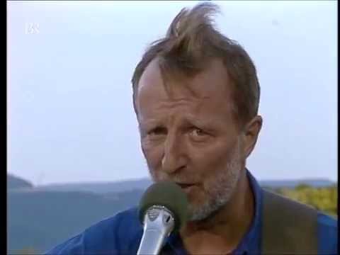 Youtube: Hannes Wader -  Heute hier morgen dort --  Live 1990