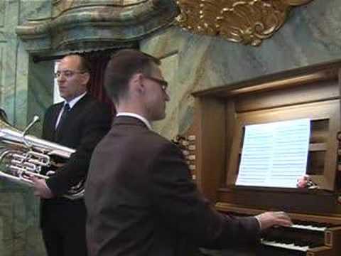 Youtube: J.S.Bach, Jesu bleibet meine Freude, Orgel und Euphonium