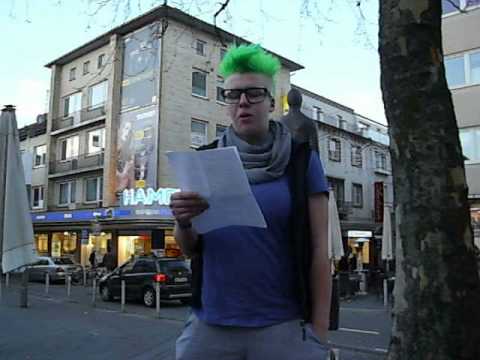 Youtube: Tramp Slam Bochum - Text von Awa