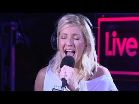 Youtube: Ellie Goulding performs 'Burn' in the Live Lounge