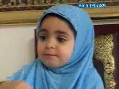 Youtube: 2 jährige Muslimah maschaAllah