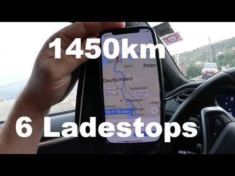 Youtube: Kroatien-Lübeck im Elektroauto. 6 Ladestops nötig. Wie lange dauert die Fahrt?