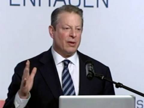 Youtube: Al Gore Warns Polar Ice May Be Gone in Five Years