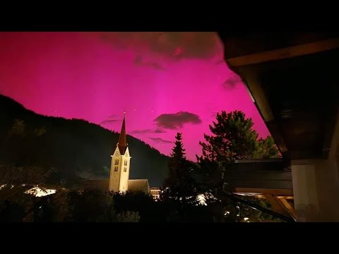 Youtube: Seltene Polarlichter über Mitteleuropa/Tirol!