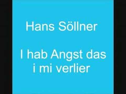 Youtube: Hans Söllner - I hab Angst das i mi verlier