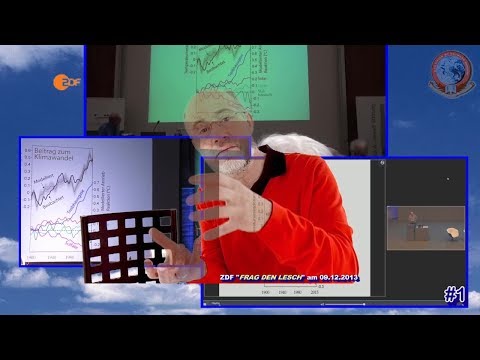 Youtube: Harald Lesch verwendet gefälschte Grafik in seinen Vorträgen...und weitere Peinlichkeiten !!
