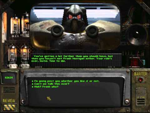 Youtube: Fallout 2 Frank Horrigan