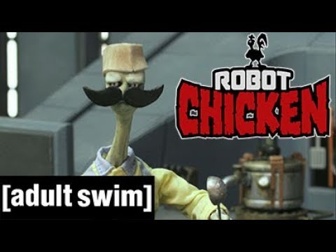 Youtube: Der letzte Jedi | Robot Chicken Star Wars Special | Adult Swim De
