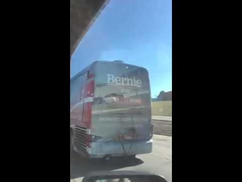 Youtube: Bernie Sanders Bus Breakdown