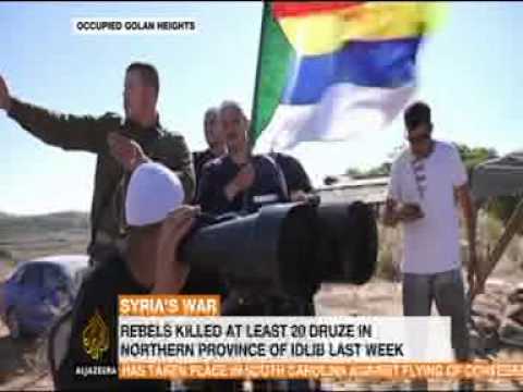 Youtube: Tobais Lang on Al-Jazeera English about Syrian Druze & Israel (June 21, 2015)