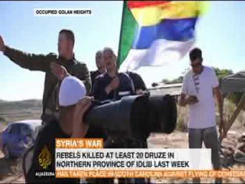 Youtube: Tobais Lang on Al-Jazeera English about Syrian Druze & Israel (June 21, 2015)