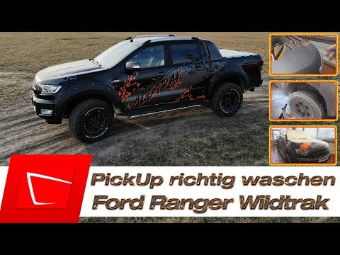 Youtube: Pickup waschen - Ford Ranger Wildtrak - Auto waschen und pflegen - Autopflege