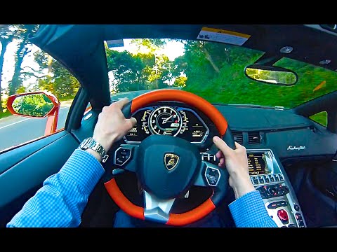 Youtube: Awesome Lamborghini Aventador Roadster POV Drive and Incredible Exhaust Sound!
