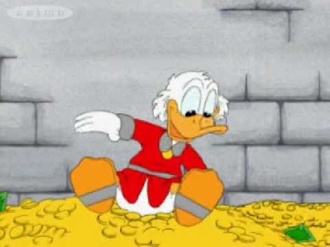 Youtube: Uncle Scrooge - The Daily Money Swim