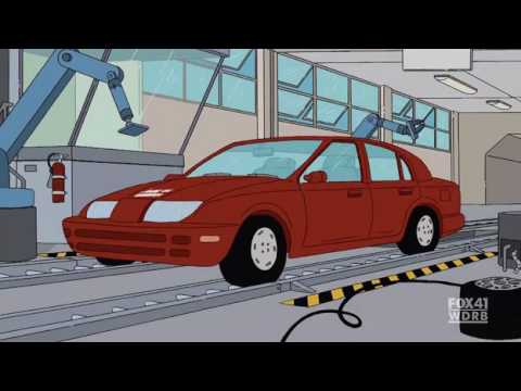 Youtube: The Simpsons American car