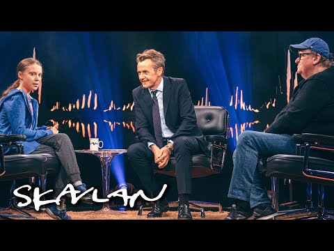 Youtube: Greta Thunberg on viral Trump-stare: – I think I was very shocked | SVT/TV 2/Skavlan