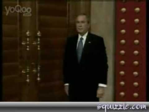 Youtube: bush's embarrassing moment in China