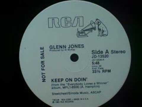 Youtube: Glenn Jones - Keep on Doin
