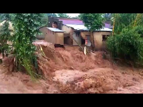 Youtube: Schrecklich zerstörerische Überschwemmungen und Erdrutsche! 5000 Häuser in Ruanda zerstört! Afrika
