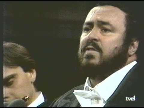Youtube: Luciano Pavarotti - Pesaro - 1986 -  Rondine al nido