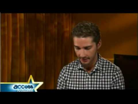 Youtube: Shia Labeouf Access Hollywood