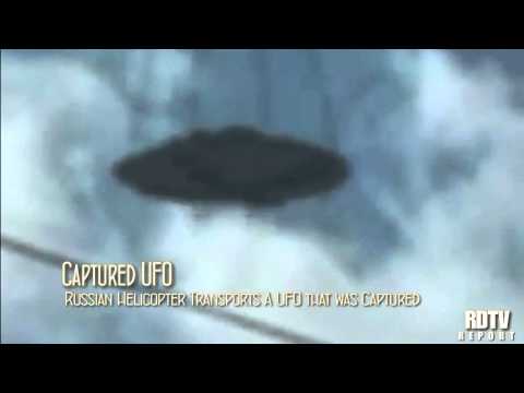 Youtube: CAPTURED UFO: Russian Helicopter Transporting UFO