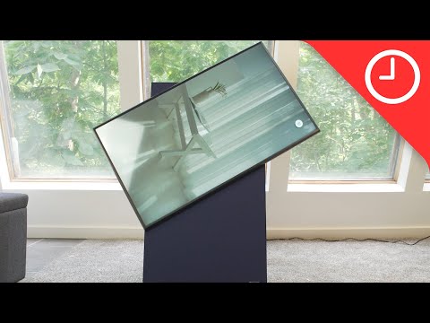 Youtube: The Sero Hands-on: Samsung's rotating AirPlay-enabled 4K QLED display