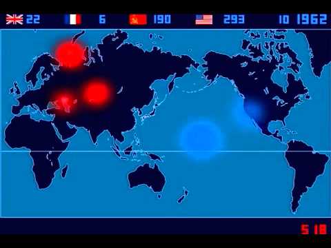 Youtube: Atom bomb - A Time-Lapse Map of Every Nuclear Explosion Since 1945 - byIsao Hashimoto.mp4