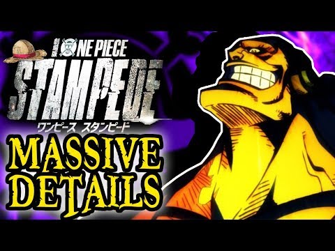 Youtube: Massive Details REVEALED for One Piece STAMPEDE!