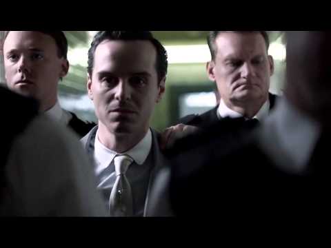 Youtube: Sherlock [Scene] - Moriarty trial entry. Best all time movie scenes