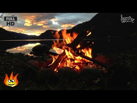Youtube: Lakeside Campfire with Relaxing Nature Night Sounds (HD)