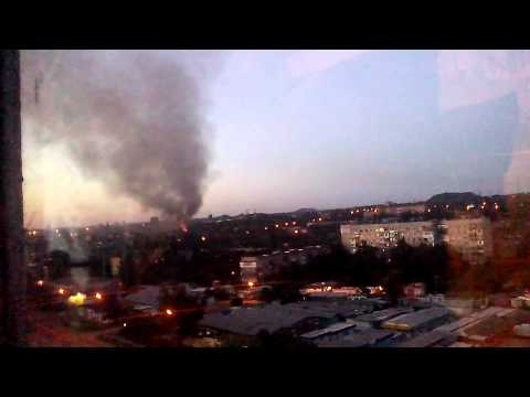 Youtube: Взрыв на Боссе в Донецке 29.06