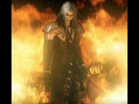 Youtube: Sephiroth/one winged angel theme song