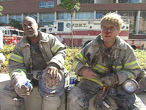 Youtube: FDNY FFs Tyrone Johnson, James Grillo & James Duffy (?) on Towers Collapse
