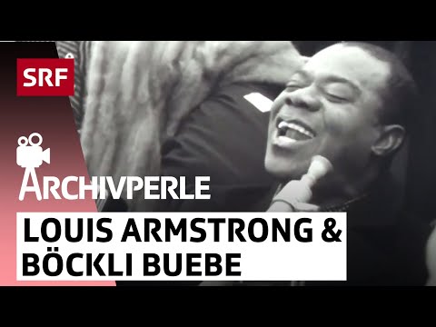 Youtube: Louis Armstrong, Kapelle Böckli Buebe & Trudy Böckli: When the saints | Archivperle | SRF