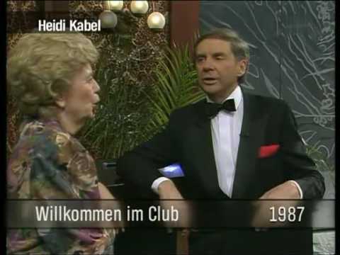 Youtube: Heidi Kabel mit Henning Voscherau und Harald Juhnke 1999 & 1987