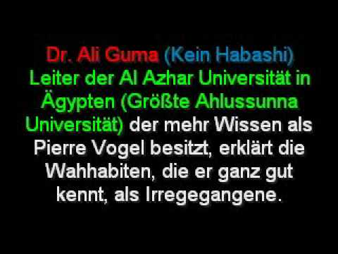 Youtube: Pierre Vogel erklärt Dr. Ali Guma zum Lügner und bezeichnet