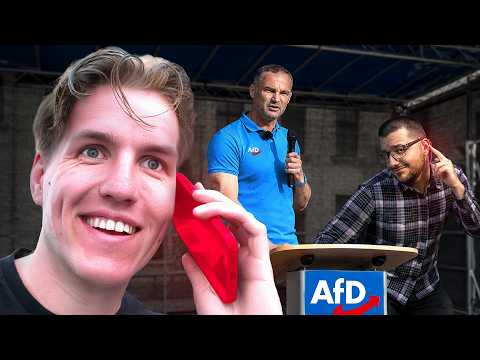 Youtube: Ich habe einen TÜRKEN in die AFD geschleust...💀💙