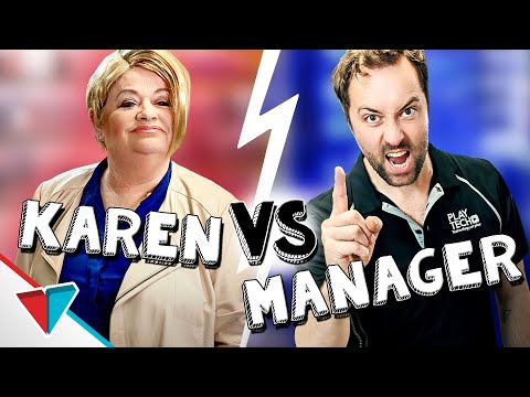Youtube: Karen vs Manager