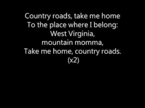 Youtube: Hermes House Band - Country Roads(with Lyrics)