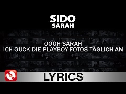 Youtube: SIDO - SARAH - AGGROTV LYRICS KARAOKE (OFFICIAL VERSION)