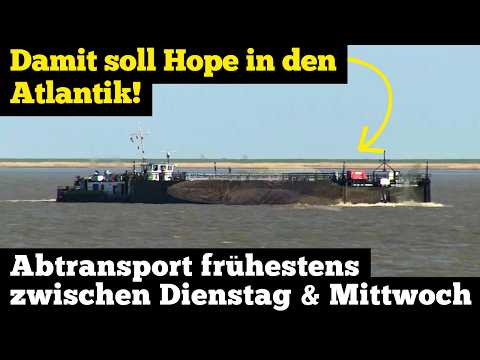 Youtube: Damit soll Buckewal Timmy in den Atlantik - Transport nach Poel rollt