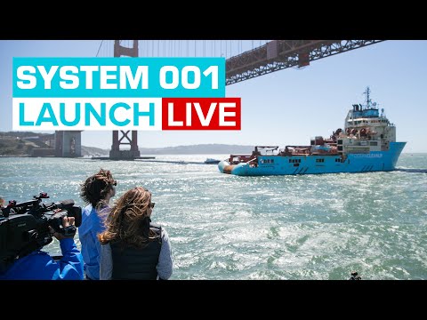 Youtube: The Ocean Cleanup System 001 Launch LIVE from San-Francisco Bay