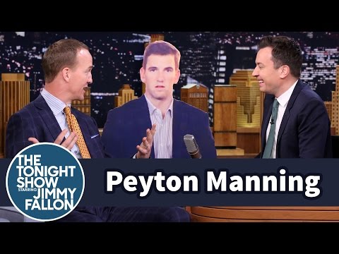 Youtube: Peyton Manning Talks to Brother Eli's Super Bowl Sad Face