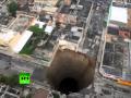 Youtube: Video, images of Giant Sinkhole in Guatemala City